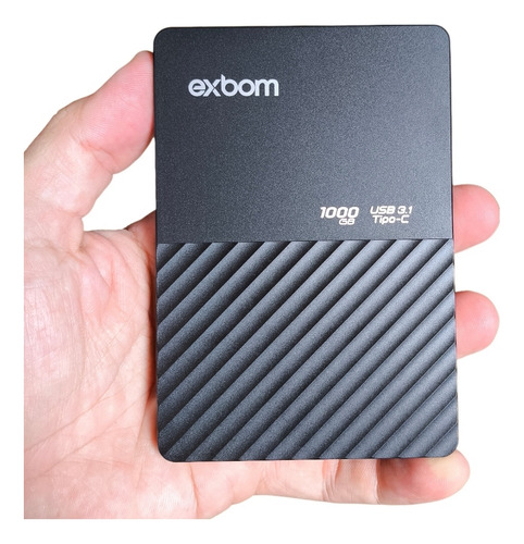 Hd Externo 1tb 1000gb Usb C 3.1 Slimvault Exbom Hde-s1ta