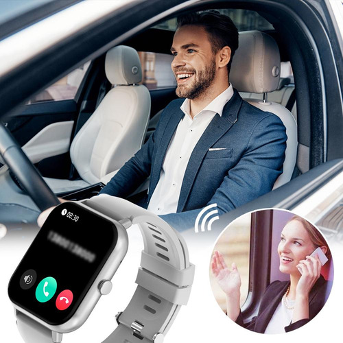 Monitor De Salud De Reloj Bluetooth Multifunción Con Pulsera Inteligente