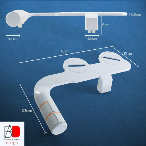Imagen 4 de 10 de Bidet De Mano Para Inodoro Duchador Bidet Portatil Stalight!