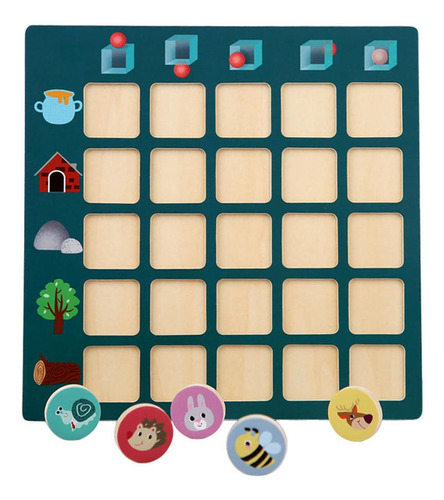 Montessori Find Direction Game Juguete Educativo Para Niños