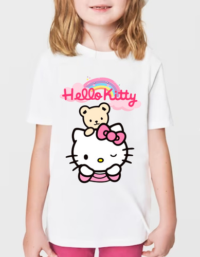 Remera Niña, Hello Kitty, Varios Diseños.