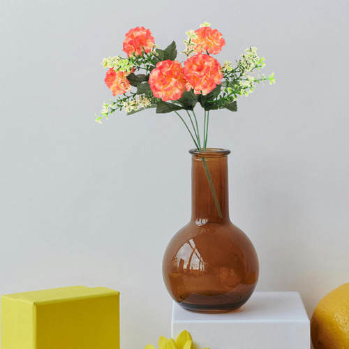 3 Flores Artificiales De Hortensia: Hortensia De Simulación