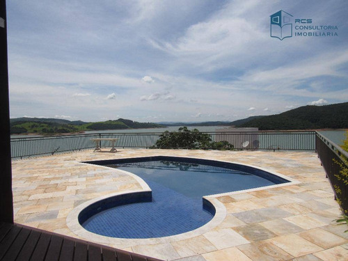 Casa Com Heliponto - 7 Suítes À Venda, 950 M² Por R$ 3.400.000 - Escarpas Do Lago - Capitólio/mg - Ca0356