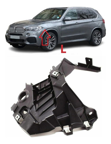 Soporte Guardabarro Delantero Izquierdo Adecuado Para Bmw X5