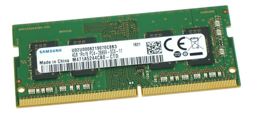 Memoria 4gb Ddr4 Pc4-2666 Sodimm Laptop