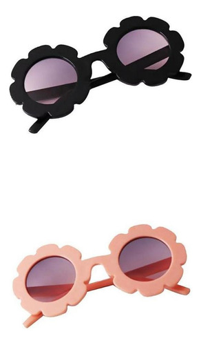 Xiaery 2pcs Dibujos Animados Bebé Niños Niñas Flor Gafas De