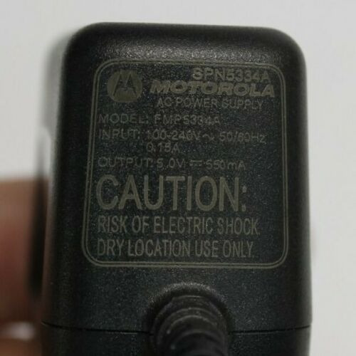 Power Adaptador Motorola Fmp5334a -  5.0v 550ma 100-240v