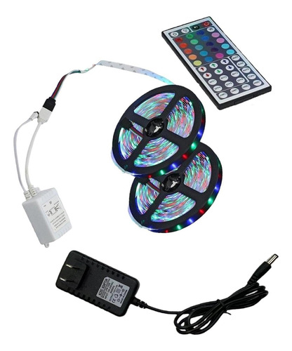 Tira De Luces Led Rgb 2835 Cinta De Luces Flexible Para 10m