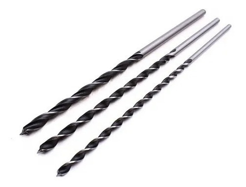 Mechas Para Madera 3 Pcs 400mm 8-10-12mm Brocas - En Oferta