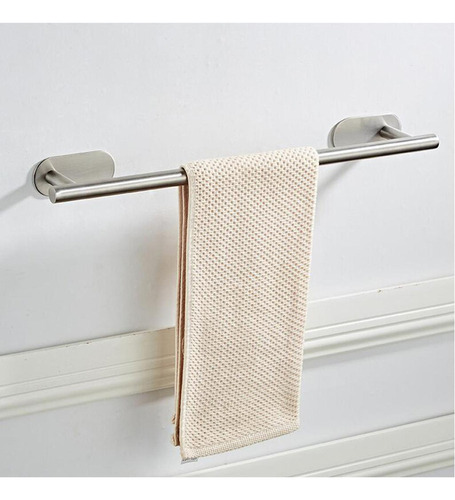 Toallero Adhesivo En Baño De Acero Inoxidable De 16