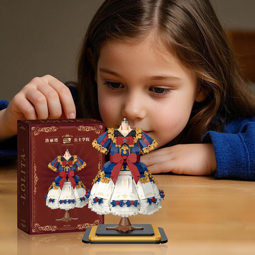 Conjunto De Construcción Princesa Lolita 1708 Piezas Niña