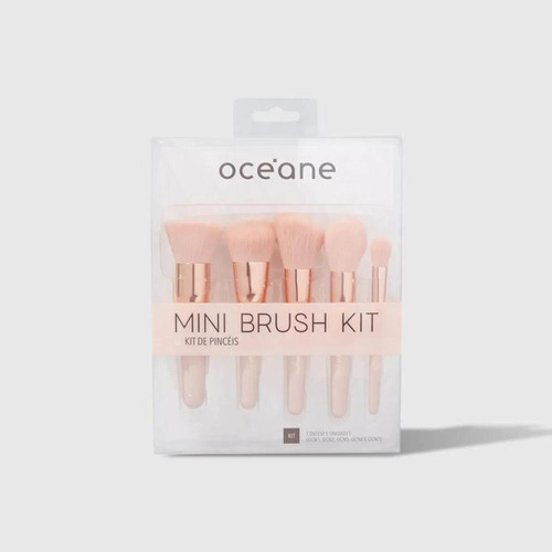 Océane Mini Kit Com 5 Pincéis - Mini Brush Kit