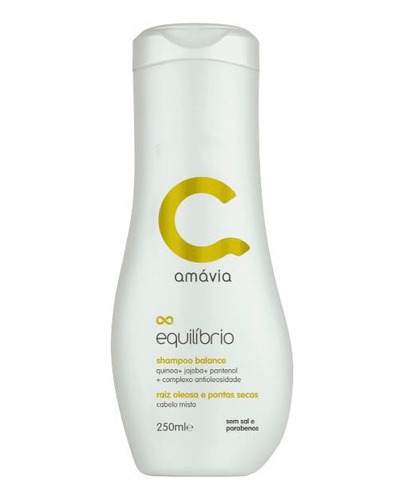 Shampoo Balance Equilíbrio 250ml Amávia