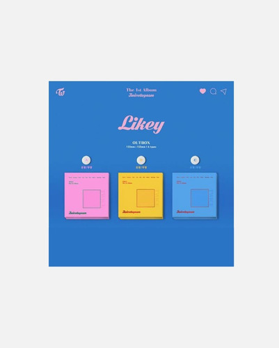 Twice - Twicetagram 1st Full Album Kpop Nuevo Likey