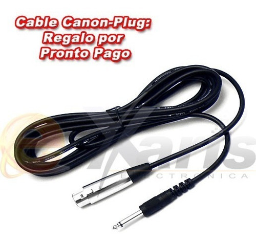 Imagen 10 de 10 de Microfono Audiobahn Unidireccional Alambrico Supercardioide