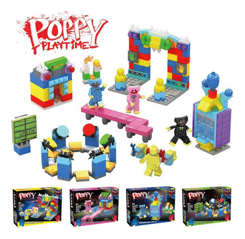 Bloques De Construcción De Poppy Playtime 4pcs