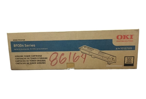 Tóner Oki 52117101 Negro Nuevo Original Para B930n Series