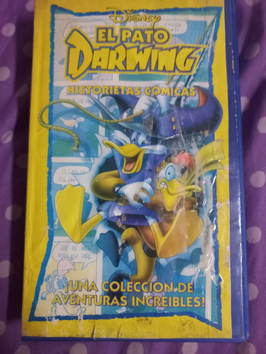 El Pato Darwing Historietas Comicas Vhs Pelicula (Usado)