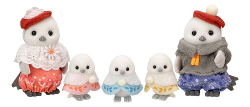 Familia Shimaenaga - Sylvanian Calico Critters Ternurines