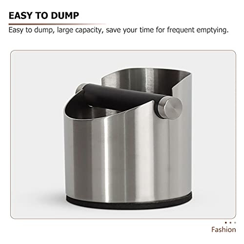 Cafetera Jojofuny Espresso Knock Box De Acero Inoxidable Mol