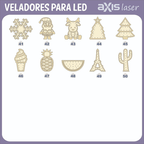 20 Fig Velador + 3 Puertitas