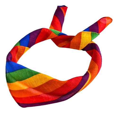 Pañoletas Lgtb Bandanas Arcoiris Orgullo Lgtb Pride Multicolor