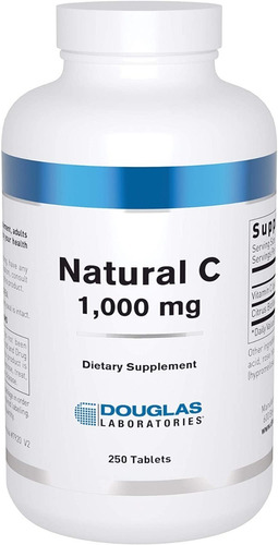 Vitamina C Natural - 250 Tabletas - Unidad a $1396
