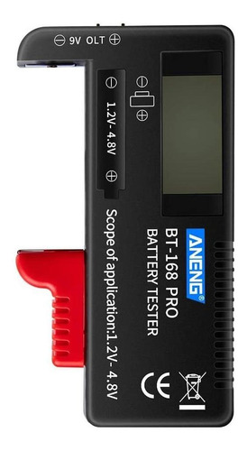 Probador De Pila Universal Tester 18650 Aa Aaa 9v Bt-168 