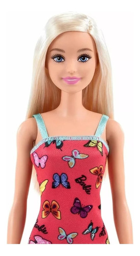 Barbie Muñeca Original Mattel Vestido Con Mariposas Fashion 