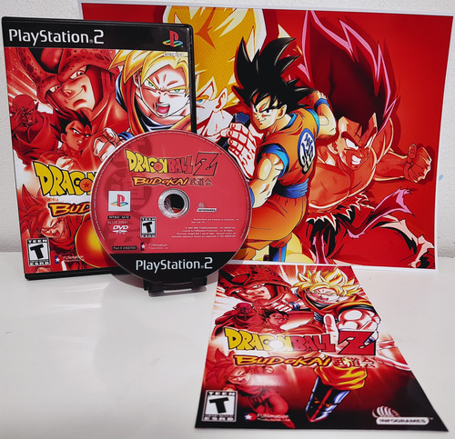 Dragon Ball Z: Budokai Com Poster Para Ps2