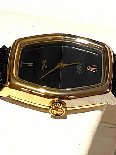 Reloj Rolex Geneve Cellini De Oro 18k/750 Para Dama O (Usado)