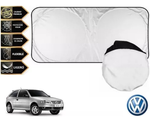 Parasol Cubresol C/ventosas Para Hatchback Vw Pointer 2004