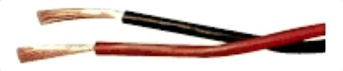 Cordão Flexivel Torcido 2x0,75mm Preto E Vermelho 30 Metros
