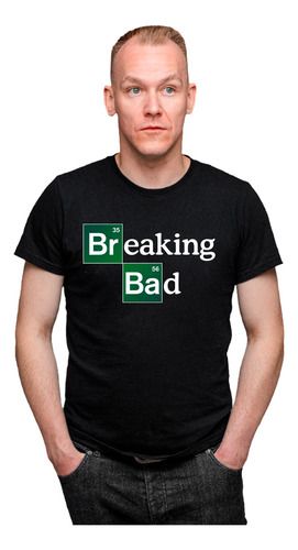 Remera Breaking Bad - Algodón 1ra Calidad