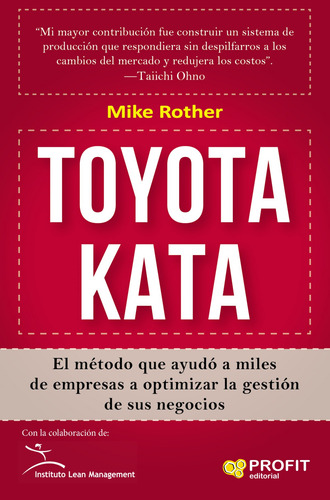 Toyota Kata  -  Rother, Mike