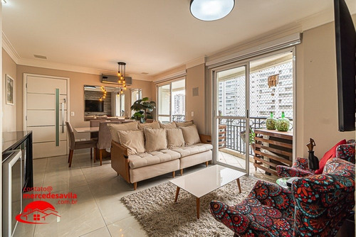Imagem 4 de 15 de Apartamento Alto Da Boa Vista Reformado 94 M² - V-104263