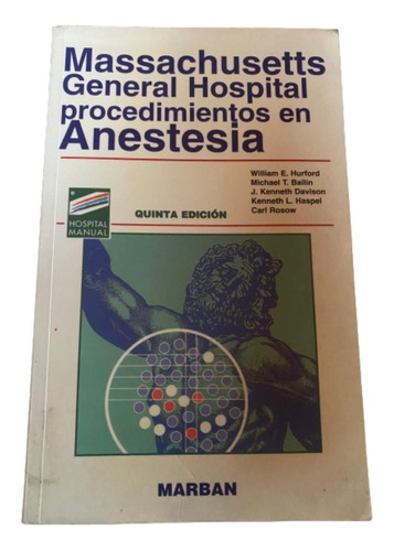 Massachusetts General Hospital Procedimientos En Anestesia