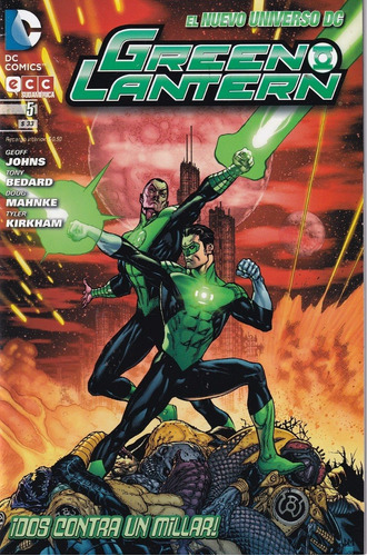 Green Lantern, De Aa Vv., Vol. 2. Editorial Dc, Tapa Blanda, Edición 1 En Español, 2010