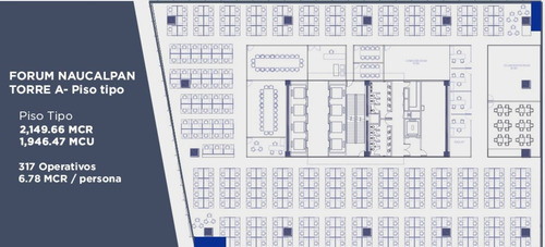 Oficina En Renta En Naucalpan Forum (m2o2507)