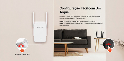 Extensor De Rango Wifi Ac1200 Doble Banda 2.4 Y 5 Ghz