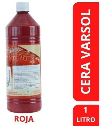 Cera Varsol Roja - Litro - L a $29000