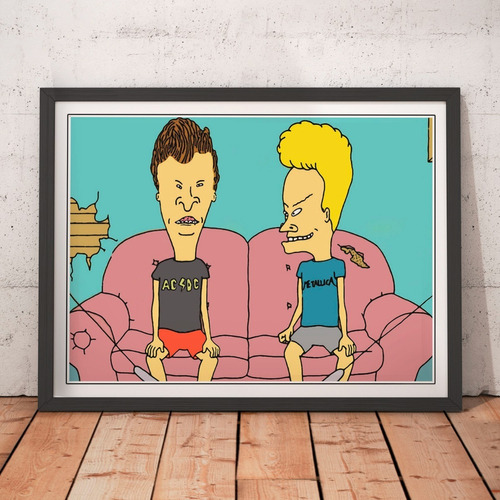 Cuadro Series - Beavis And Butthead - Mtv Poster