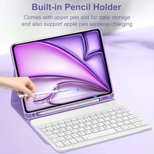 D Dingrich iPad Air 11-inch M2 Case With Keyboard