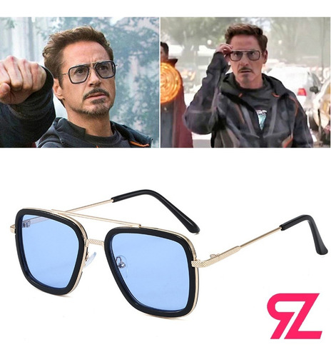 Lentes Tony Stark Ironman Spiderman Marvel Filtro Azul