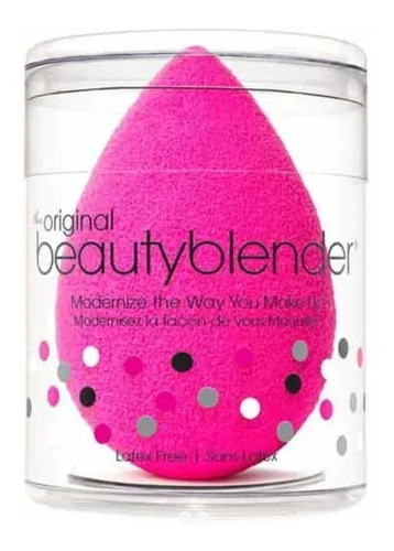 Esponja Beauty Blender 3 Cores - A Melhor Cor Pink