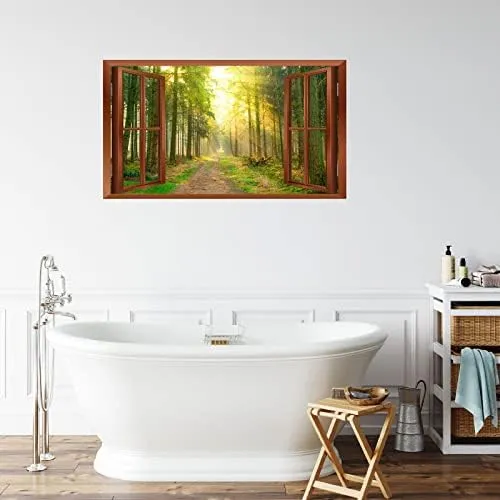 Pegatinas De Pared 3d, Pegatinas De Pared Para Ventana Falsa
