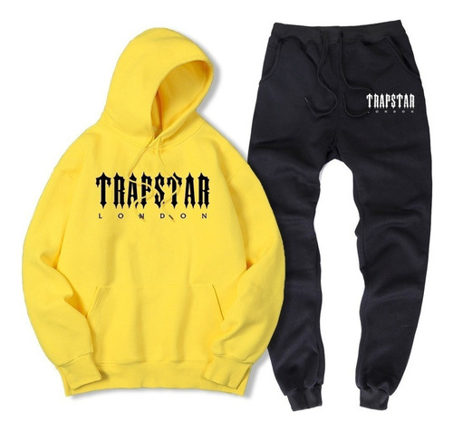 Sudadera De Dos Piezas Con Capucha De La Marca Trapstar [u]