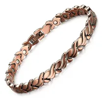 Comprar Pulsera De Cobre Puro Mujer Tratamiento Magnético Para