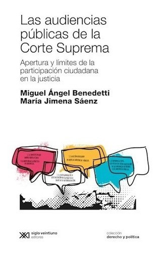 Audiencias Publicas De La Corte Suprema (coleccion Derecho