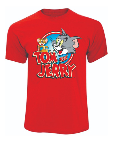 Camisetas Tom Y Jerry Adultos Y Niños M3